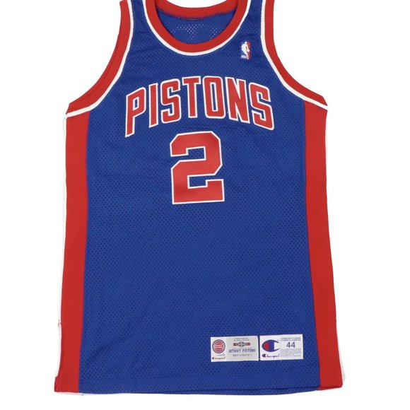 Vtg Champion Detroit Pistons Stacey Augmon Jersey
